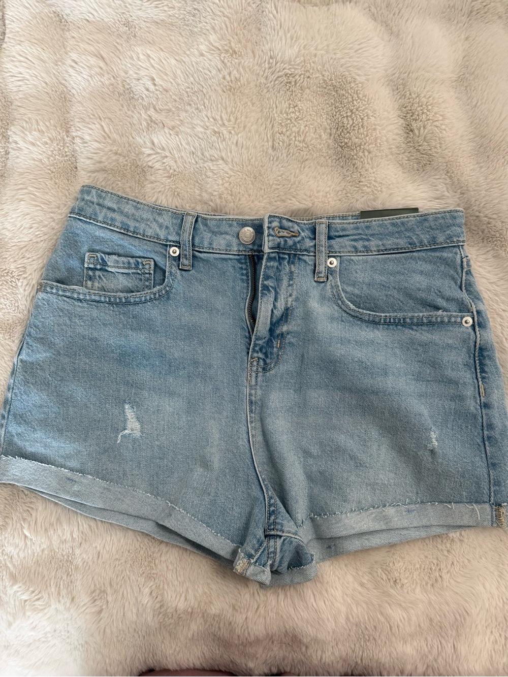 wild fable Light Blue Denim Shorts